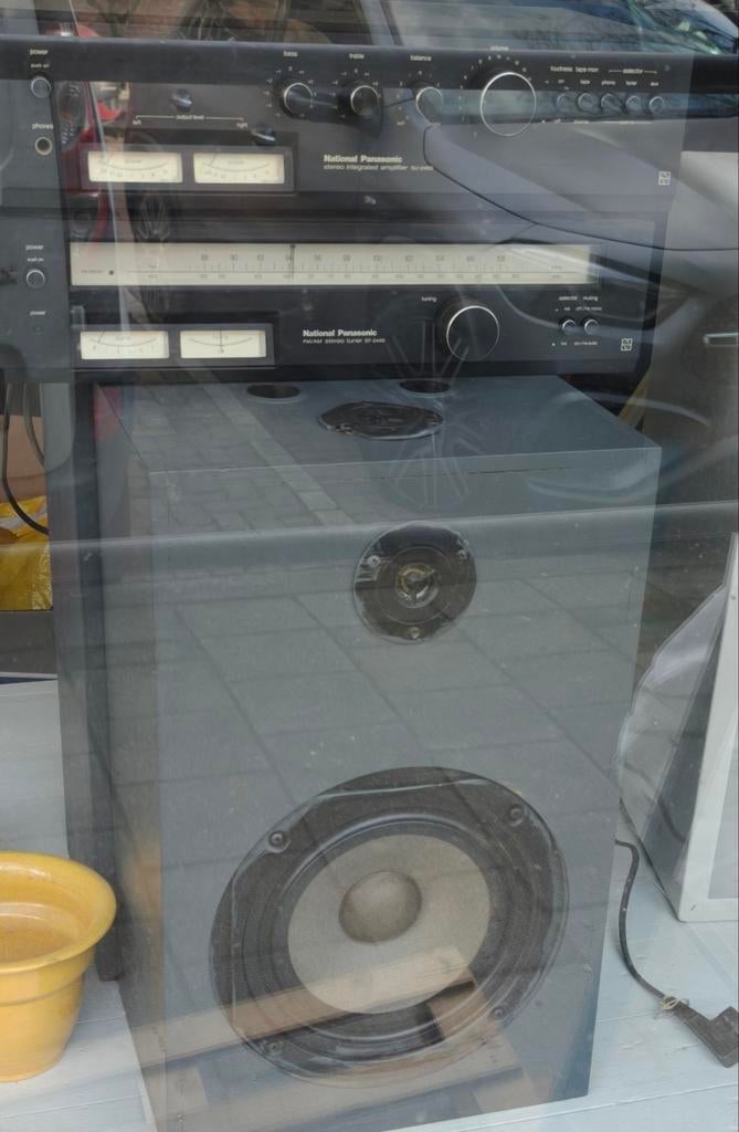 National Panasonic Tuner, Versterker & Speakers Set, Ophalen, Gebruikt, Stereo, Overige merken