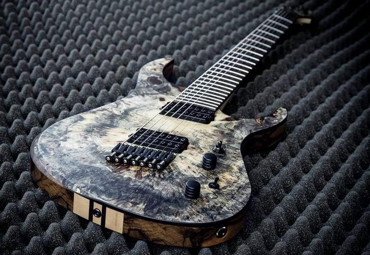 Van der Meij - Magistra 7 string, Muziek en Instrumenten, Snaarinstrumenten | Gitaren | Elektrisch, Zo goed als nieuw, Solid body