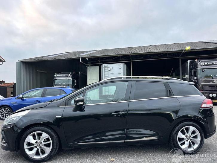 Renault Clio Estate 0.9 TCe Turbo 90pk Limited - nap - navi, Auto diversen, Schadeauto's, Renault, Handgeschakeld, Benzine, Stationwagon