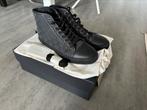 Gucci GG Logo Print maat Gucci 9 - 43, Zwart, Ophalen of Verzenden, Gucci, Sneakers of Gympen