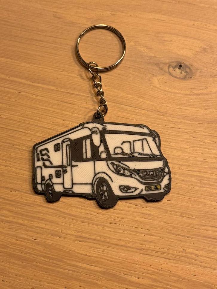 Hymer integraal Sleutelhanger, Caravans en Kamperen, Camper-accessoires, Nieuw, Ophalen of Verzenden