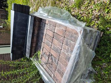 Tumbelton Extra Berkley 20x5x7,3 klinkers + betonbanden beschikbaar voor biedingen