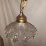 Art Deco holophane hanglamp jaren '20/'30 doorsnee 22cm, Ophalen of Verzenden