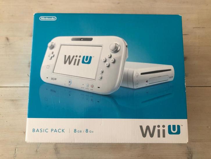 Nintendo Wii U Basic Pack - Wit, Spelcomputers en Games, Spelcomputers | Nintendo Wii U, Zo goed als nieuw, Met 1 controller, Ophalen of Verzenden