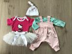 Reborn…mooi set kleertjes…enkele zelfgemaakte…alles is nieuw, Ophalen of Verzenden, Nieuw, Babypop