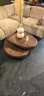 Organische Salontafel Kabo Bruin Showmodel Korting -30%