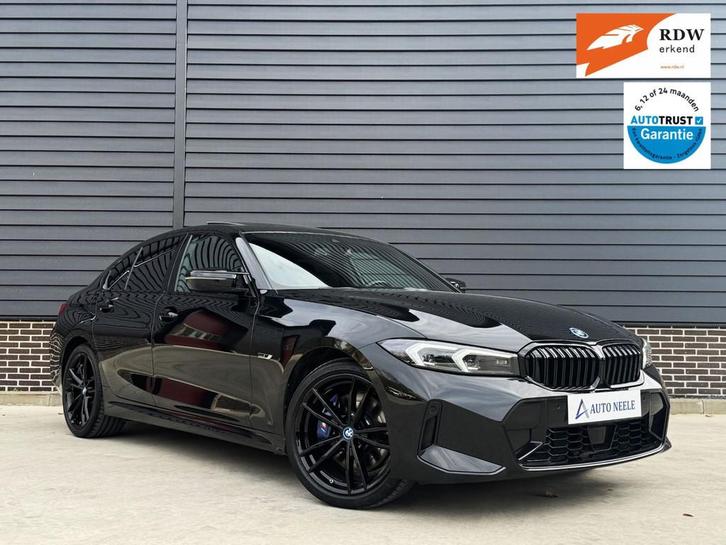BMW 3-serie 330e xDrive M Sport BTW, Black pack, Pano, Laser, Auto's, BMW, Bedrijf, Te koop, 3-Serie, 4x4, ABS, Achteruitrijcamera