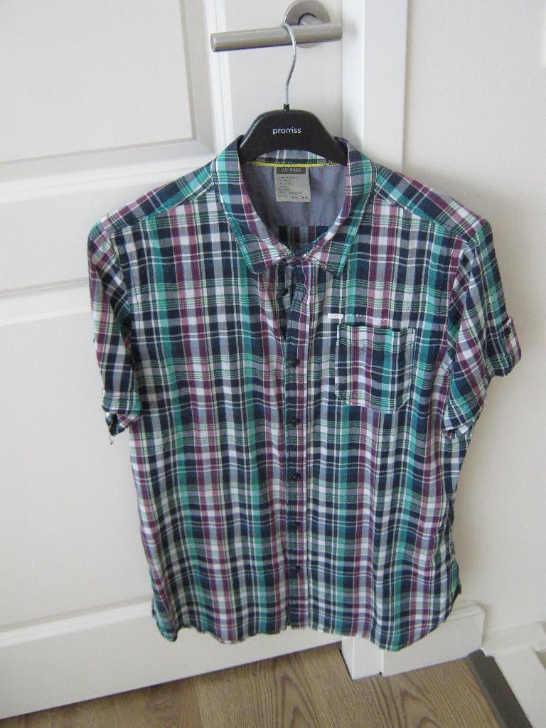 Blouse JC Rags heren ruit, Ophalen, Zo goed als nieuw, JC Rags, Halswijdte 43/44 (XL)