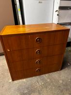 Vintage ladekast, Zo goed als nieuw, 3 of 4 laden, Minder dan 100 cm, 25 tot 50 cm