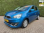 Mitsubishi Space Star 1.0 Intense Airco, 5-drs, Eerste Eigen, Voorwielaandrijving, Gebruikt, Euro 6, Blauw