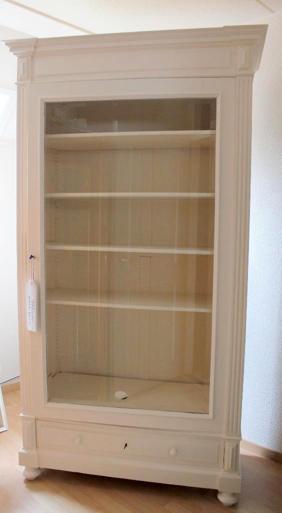 vitrinekast, Huis en Inrichting, Kasten | Vitrinekasten, Gebruikt, 150 tot 200 cm, 50 tot 100 cm, 25 tot 50 cm, Met lade(s), Met deur(en)