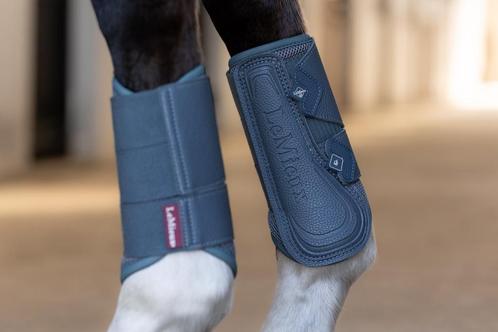 LeMieux Arika Mesh Brushing Boots Petrol L Full SALE -42%!E!, Dieren en Toebehoren, Paarden en Pony's | Beschermers, Nieuw, Rijden