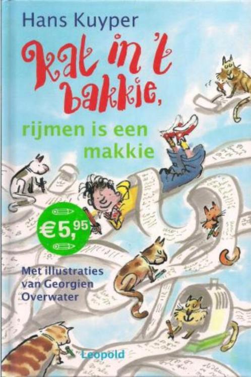 Kat in 't bakkie, rijmen is een makkie - Hans Kuyper, Boeken, Kinderboeken | Jeugd | onder 10 jaar, Gelezen, Fictie algemeen, Ophalen of Verzenden
