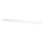 Besta glasplaat wit (180 en 120x40), Ophalen, Gebruikt