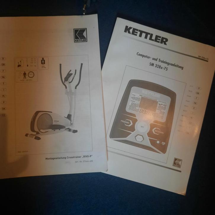 Kettler Crosstrainer Rivo-P, Sport en Fitness, Fitnessapparatuur, Gebruikt, Crosstrainer, Armen, Benen, Metaal, Ophalen of Verzenden