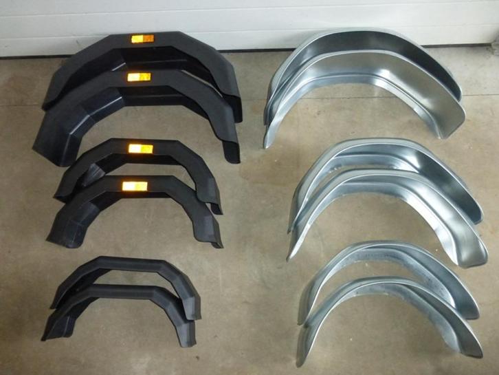 Nieuwe spatborden per 2 stuks voor trailer of aanhanger, Auto diversen, Aanhangwagen-onderdelen, Nieuw, Ophalen