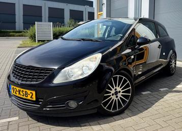 Opel Corsa 1.2 16V 3D WR 2010 Zwart beschikbaar voor biedingen