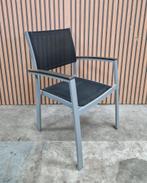 32 x Terrasstoelen metaal zwart terras cafe horeca stoelen, Zwart, Ophalen of Verzenden, Zo goed als nieuw, Metaal