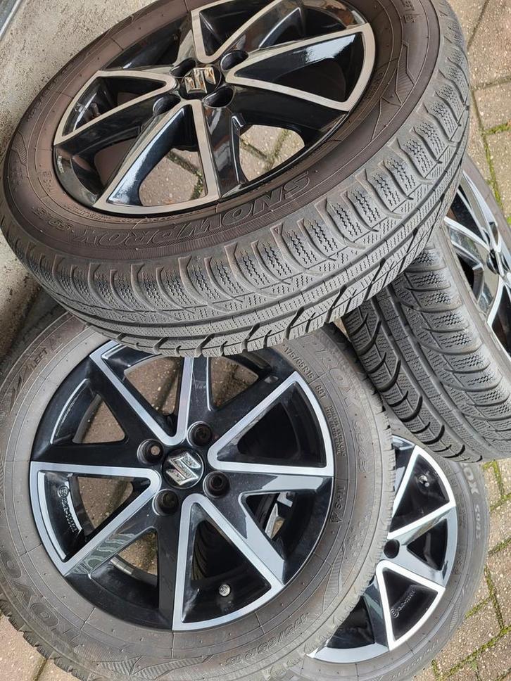 Org Suzuki Swift Toyota Yaris banden velgen 15 TPMS, Auto-onderdelen, Banden en Velgen, Banden en Velgen, Winterbanden, 15 inch
