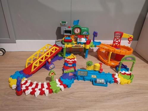 Toet Toet Auto's Centraal Station Trein, Kinderen en Baby's, Speelgoed | Vtech, Zo goed als nieuw, Ophalen