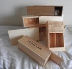 Vier Wijnkistjes in verschillende formaten., Ophalen of Verzenden, Zo goed als nieuw, Overige typen, Overige merken