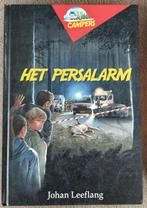 Johan Leeflang : Het persalarm - serie Campers deel 6, Ophalen of Verzenden, Zo goed als nieuw
