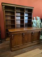 Massief houten cafébar en groot wandmeubel, Huis en Inrichting, Ophalen, Zo goed als nieuw