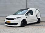 Volkswagen Caddy 1.6 TDI DSG 2014 Wit - BTW auto, Auto's, Zwart, 4 cilinders, Volkswagen, Wit