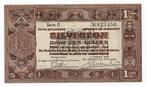 1 gulden 1938 - 1 letter serienummer - 009, Verzenden, 1 gulden, Los biljet