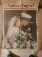 Algemeen Dagblad - Huwelijk Willem & Maxima, Ophalen of Verzenden, Gebruikt, Nederland, Tijdschrift of Boek