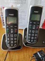 Fysic FX-6020, Ophalen, Zo goed als nieuw, 2 handsets