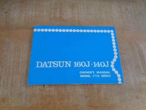 Datsun 160J - 140J - 710 Serie Handleiding - Instructieboek, Auto diversen, Handleidingen en Instructieboekjes, Verzenden