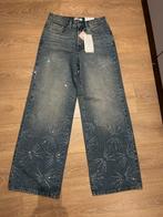 Broek Only met glitter/steentjes, Ophalen of Verzenden, Zo goed als nieuw, Blauw, Overige jeansmaten