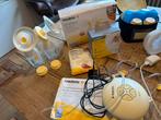 Medela kolfsets (met toebehoren) o.a. handsfree cups, Kinderen en Baby's, Babyvoeding en Toebehoren, Ophalen, Gebruikt, Borstkolf