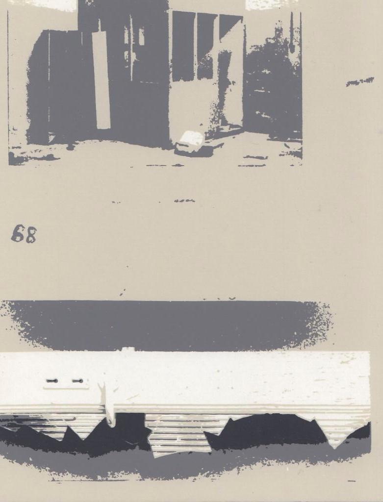 Frans Coppelmans zeefdruk Fabriekswerk Helmond circa 1980, Ophalen of Verzenden