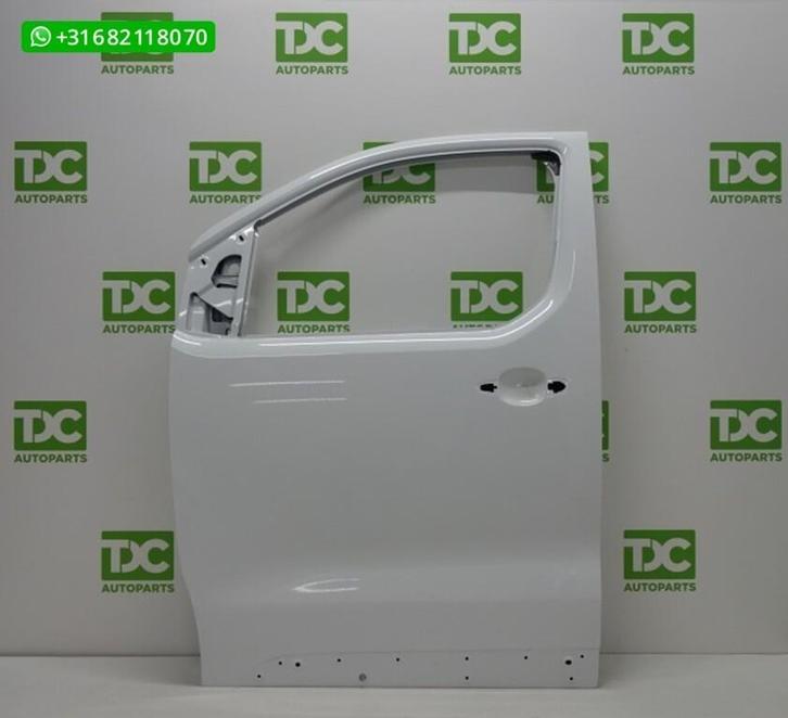 Citroen Jumpy ('16-'18) Voorportier links wit, Auto-onderdelen, Carrosserie en Plaatwerk, Deur, Citroën, Voor, Links, Gebruikt