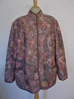Mooi wol mix print vest/jasje! 48, Kleding | Dames, Verzenden, Zo goed als nieuw, Maat 46/48 (XL) of groter, Bruin