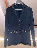 QHP Wedstrijdjasje - Donkerblauw met Roségoud & Strass, Dieren en Toebehoren, Paardrijkleding, Ophalen, Dressuur, Zo goed als nieuw