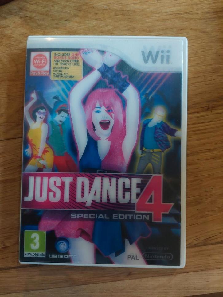 Just Dance 4 - Special Edition - Wii, Spelcomputers en Games, Games | Nintendo Wii, Gebruikt, Muziek, 3 spelers of meer, Vanaf 3 jaar
