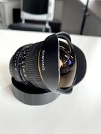 SAMYANG 8MM F/3.5 FISHEYE CS Canon EF, Gebruikt, Ophalen of Verzenden, Groothoek Fisheye-lens