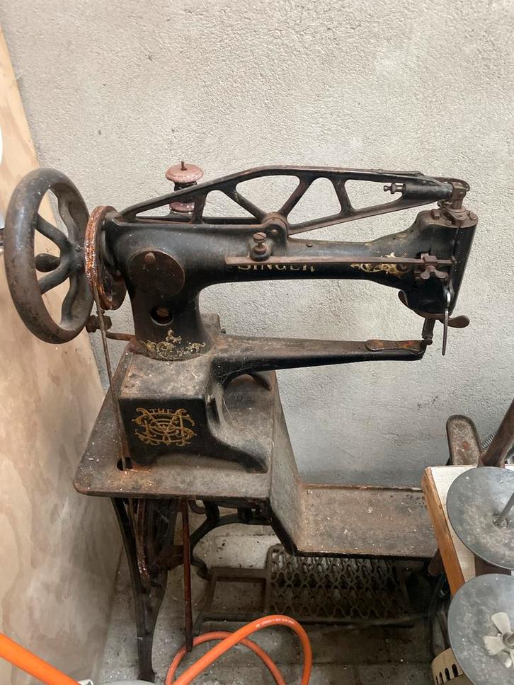 Antieke Singer Naaimachine, Antiek en Kunst, Antiek | Naaimachines, Ophalen