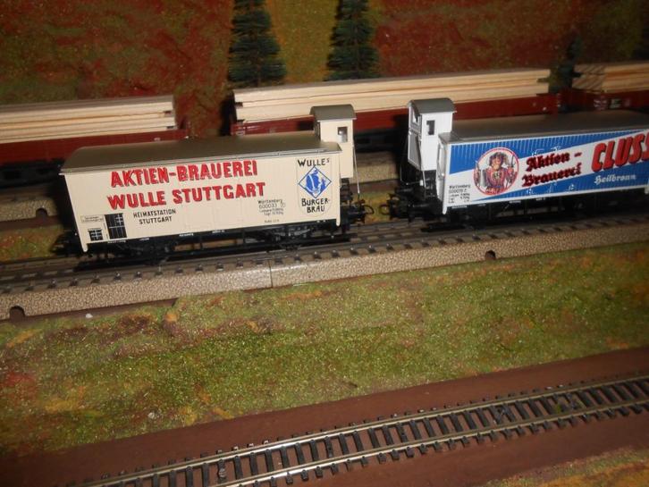 Märklin 4678 en 4780 Bierkoel wagons uit Württemberg, Hobby en Vrije tijd, Modeltreinen | H0, Nieuw, Treinset, Wisselstroom, Märklin