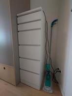 MALMLadekast 6 lades, wit/spiegelglas, 40x123 cm, Doe-het-zelf en Verbouw, Plinten en Afwerking, Ophalen, Mdf, Plinten