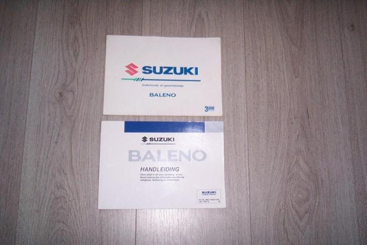 Gebruikershandleiding+div SUZUKI BALENO  1995/2002, Auto diversen, Handleidingen en Instructieboekjes, Ophalen of Verzenden