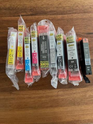 Inkt-cartridges voor Canon Pixma-printer beschikbaar voor biedingen