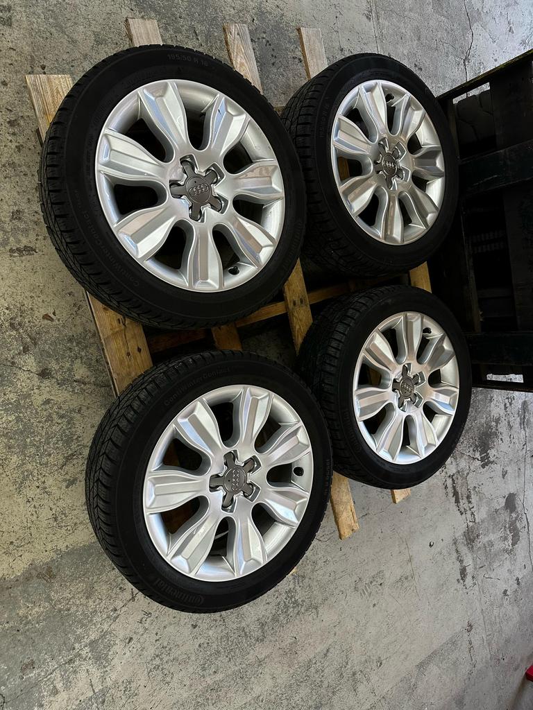 Orginele Audi a1 winterset, Auto-onderdelen, Banden en Velgen, Ophalen, 16 inch, Banden en Velgen, Winterbanden