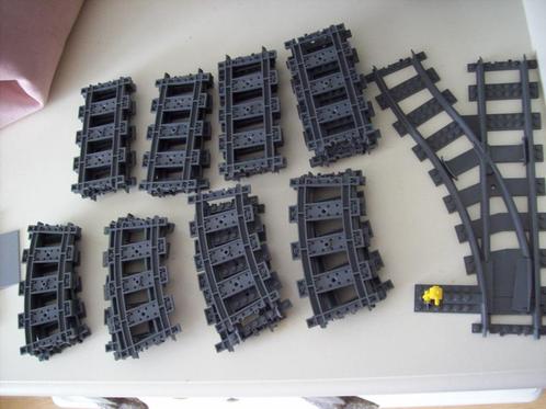 Lego treinrails, Kinderen en Baby's, Speelgoed | Duplo en Lego, Zo goed als nieuw, Lego, Losse stenen, Ophalen of Verzenden
