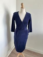 King Louie maat M blauwe rib fluwelen tulip cross dress 2479, Maat 38/40 (M), Blauw, Ophalen of Verzenden, Zo goed als nieuw