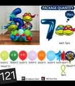 Ninja Turtle, Hobby en Vrije tijd, Feestartikelen, Ophalen of Verzenden, Nieuw, Versiering, Verjaardag