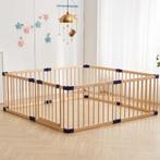 Inklapbare Houten Grondbox – 172x172x61, Kinderen en Baby's, Boxen, Ophalen of Verzenden, Zo goed als nieuw, Vierkant